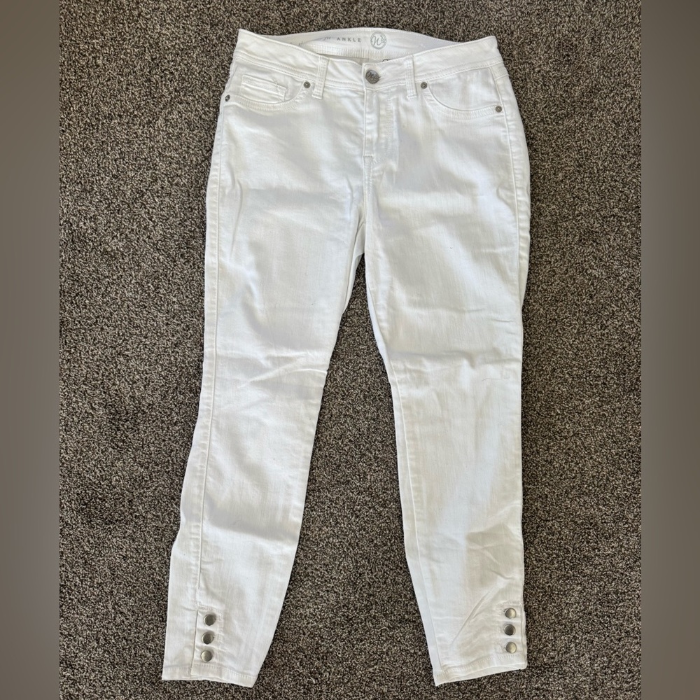 Westport Women's Crisp White Skinny Jeans